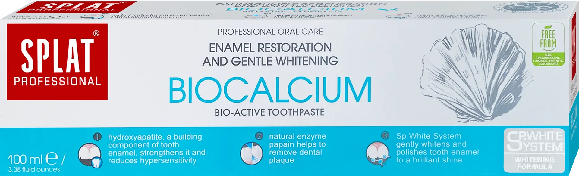 Паста за зъби  Professional Biocalcium, 100 ml