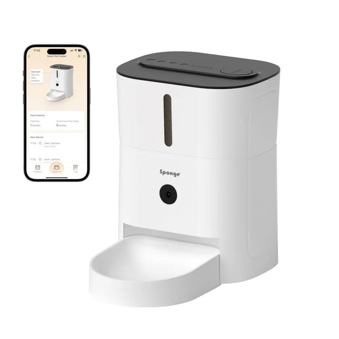 SPONGE Pet Feeder Smart Camera - интелигентен диспенсър