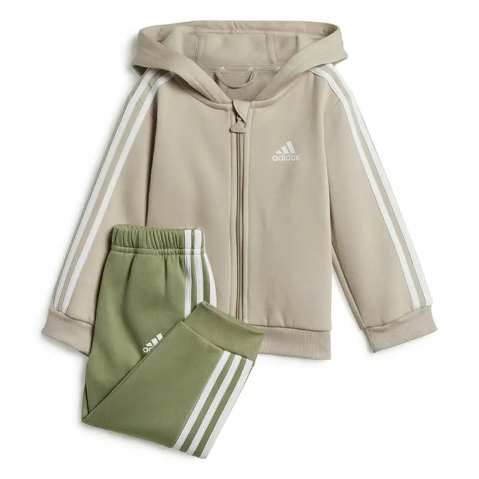 Спортен Комплект за Бебе Adidas Essentials Зелен Сив