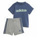 Спортен Комплект за Бебе Adidas I Lin Co Set Infantil Син