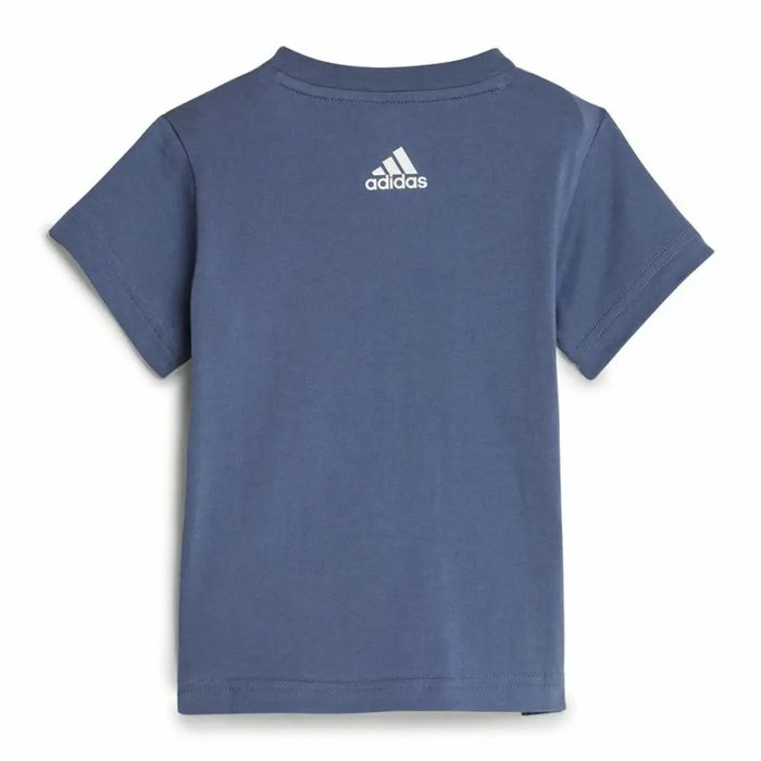 Спортен Комплект за Бебе Adidas I Lin Co Set Infantil Син