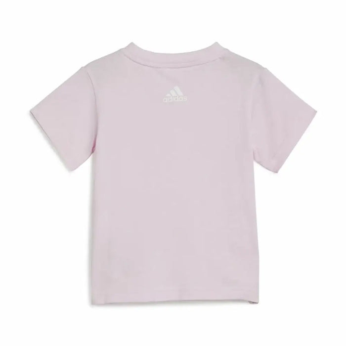 Спортен Комплект за Бебе Adidas I Lin Co Set Сив Розов