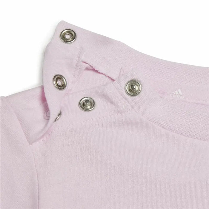 Спортен Комплект за Бебе Adidas I Lin Co Set Сив Розов