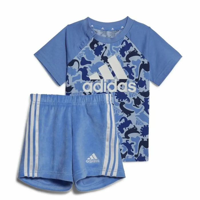 Спортен Комплект за Бебе Adidas Многоцветен Камуфлаж