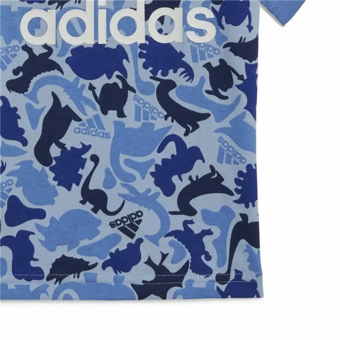 Спортен Комплект за Бебе Adidas Многоцветен Камуфлаж