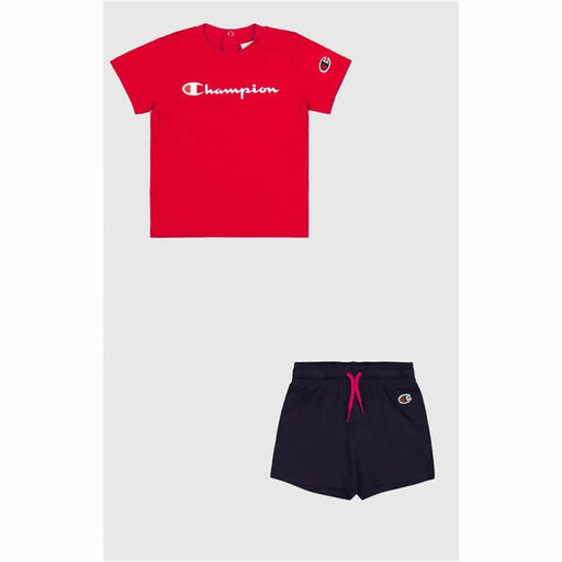 Спортен Комплект за Бебе Champion Червен Морско син