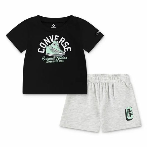 Спортен Комплект за Бебе Converse Cnvb Retro Remix Черен