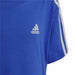 Спортен Комплект за Деца Adidas 3 Stripes Син