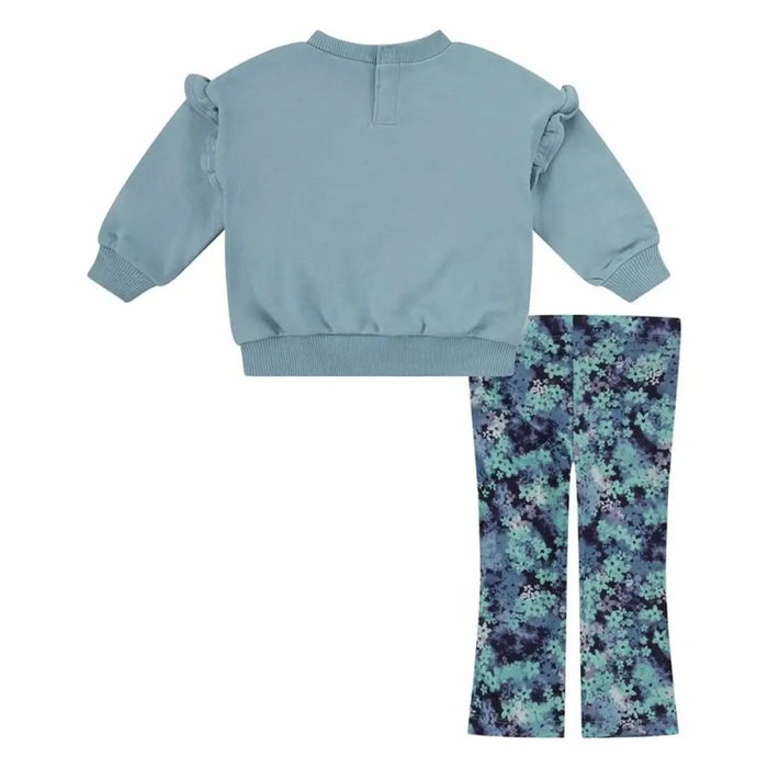 Спортен Комплект за Деца Nike Fresh Cut Dolman Ruffle Син