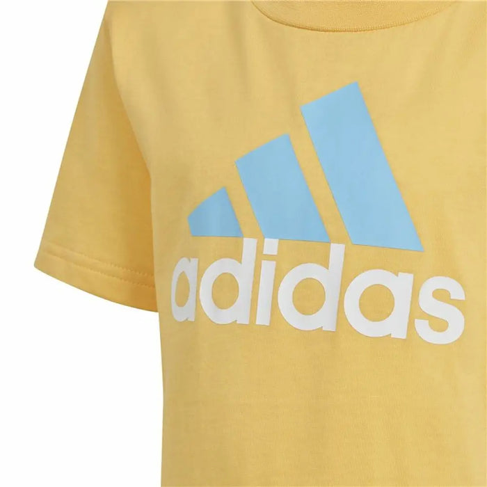 Спортен Комплект за Деца Adidas Essentials Жълт