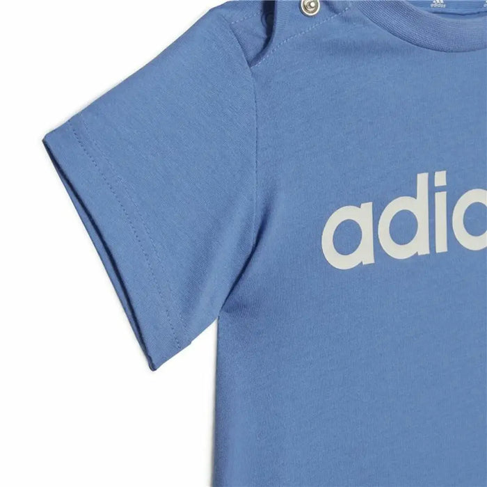 Спортен Комплект за Бебе Adidas 3 Stripes Син
