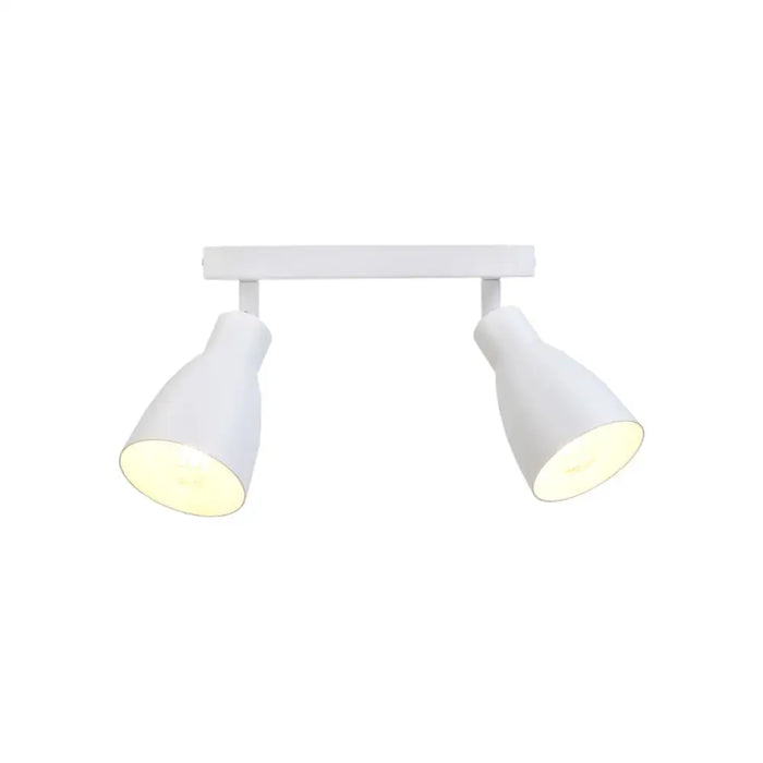 СПОТ 2XE27 БЯЛ IZOLA LIGHTEX
