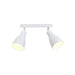 СПОТ 2XE27 БЯЛ IZOLA LIGHTEX