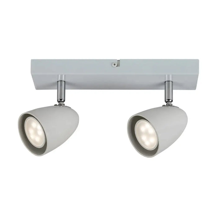 СПОТ 2XGU10 БЯЛ RABALUX PERICO