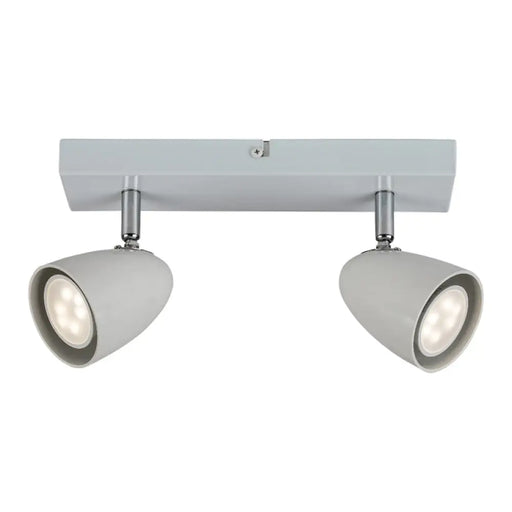 СПОТ 2XGU10 БЯЛ RABALUX PERICO