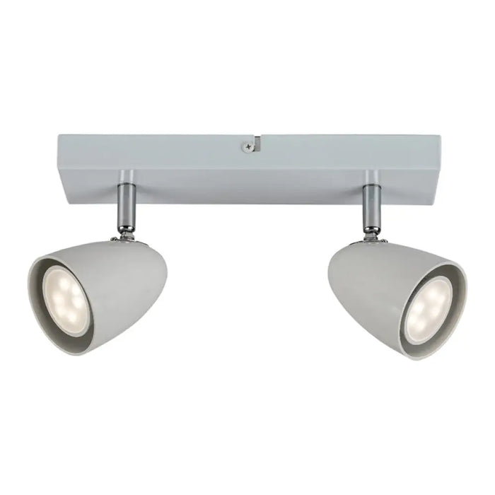 СПОТ 2XGU10 БЯЛ RABALUX PERICO