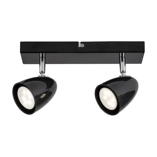 СПОТ 2XGU10 ЧЕРЕН RABALUX PERICO