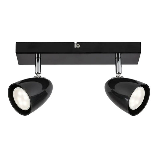 СПОТ 2XGU10 ЧЕРЕН RABALUX PERICO