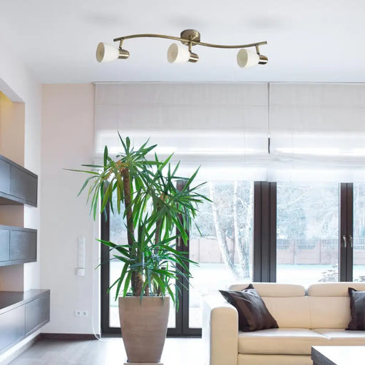 СПОТ 3-КА SOMA Е14 40W БРОНЗ