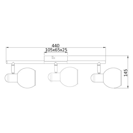 СПОТ Е14 ТРОЙКА OMNIA SANSA