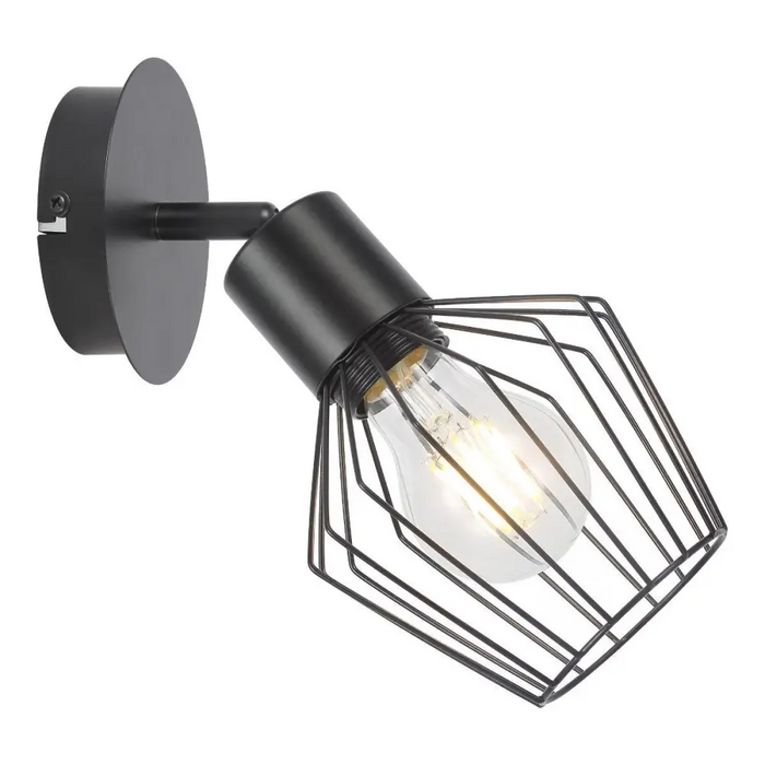 СПОТ BELANO E27 1X40W ЧЕРНО