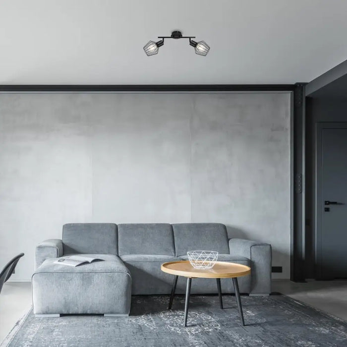 СПОТ BELANO E27 2X40W ЧЕРНО