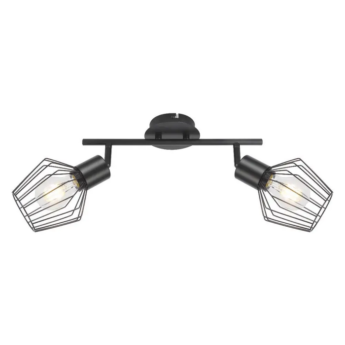 СПОТ BELANO E27 2X40W ЧЕРНО