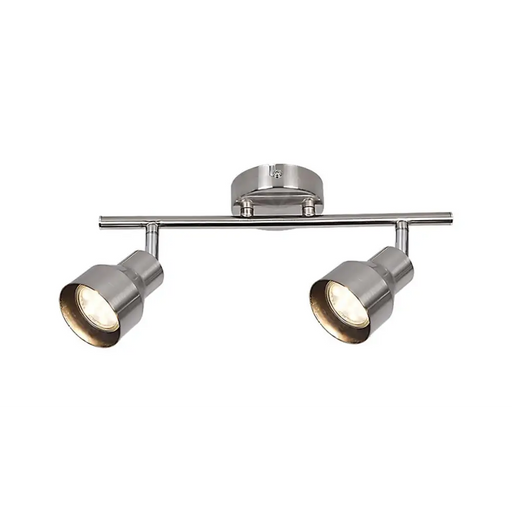 СПОТ BLAKE 2xGU10 MAX 50W САТЕНИРАН ХРОМ