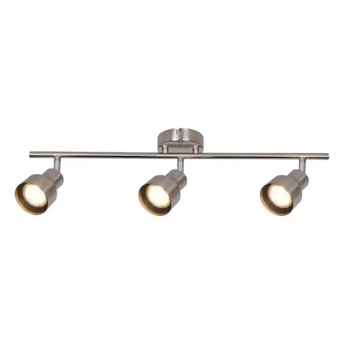 СПОТ BLAKE 3xGU10 MAX 50W САТЕНИРАН ХРОМ