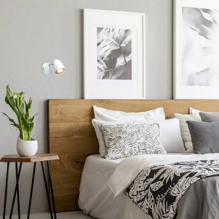 СПОТ СТЕНЕН GU10 БЯЛ RABALUX PERICO