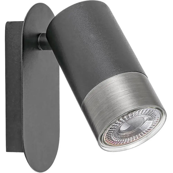 СПОТ СТЕНЕН GU10 ЧЕРЕН RABALUX ZIRCON