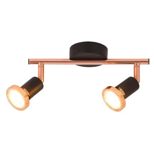 СПОТ VALENTINE GU10 2Х3W ВКЛЮЧЕНИ КРУШКИ