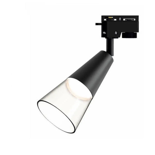 СПОТ ЗА РЕЛСА GU10 ЧЕРЕН LIGHTEX SPLIT