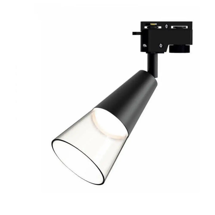 СПОТ ЗА РЕЛСА GU10 ЧЕРЕН LIGHTEX SPLIT