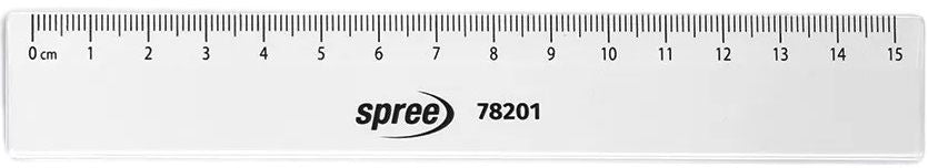 Линия Spree - 15 cm, прозрачна