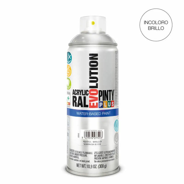 Спрей Лак Pintyplus Evolution B199 Водна основа 400 ml
