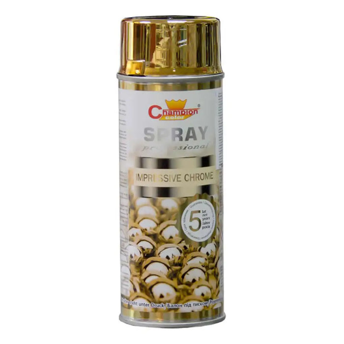 СПРЕЙ ОГЛЕДАЛЕН ЕФЕКТ ЗЛАТО 400ML CHAMPION COLOR
