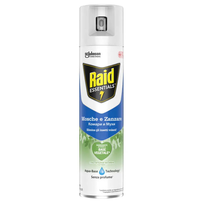 СПРЕЙ ПРОТИВ КОМАРИ И МУХИ RAID ESSENTIALS