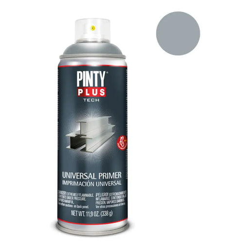 СПРЕЙ ГРУНД ЗА ЖЕЛЯЗО СИВ 400 ML PINTY PLUS