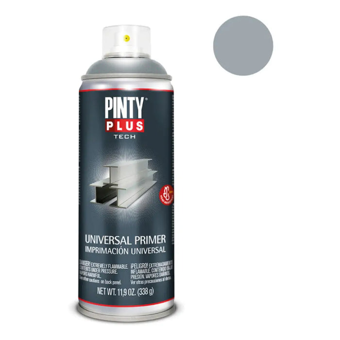 СПРЕЙ ГРУНД ЗА ЖЕЛЯЗО СИВ 400 ML PINTY PLUS