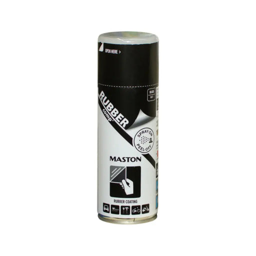 СПРЕЙ КАУЧУКОВО ПОКРИТИЕ 400 ML ЧЕРЕН МАТ MASTON