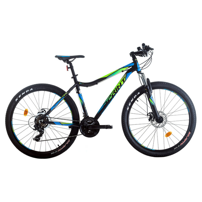 ВЕЛОСИПЕД SPRINT HUNTER 27.5x40 BLK SI0290 СКОРОСТИ 21, РАМКА АЛУМИНИЕВА