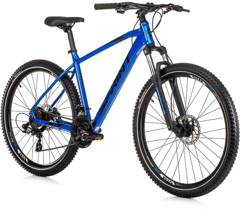 Планински велосипед Sprint - Maverick, 27.5", 400 mm, син