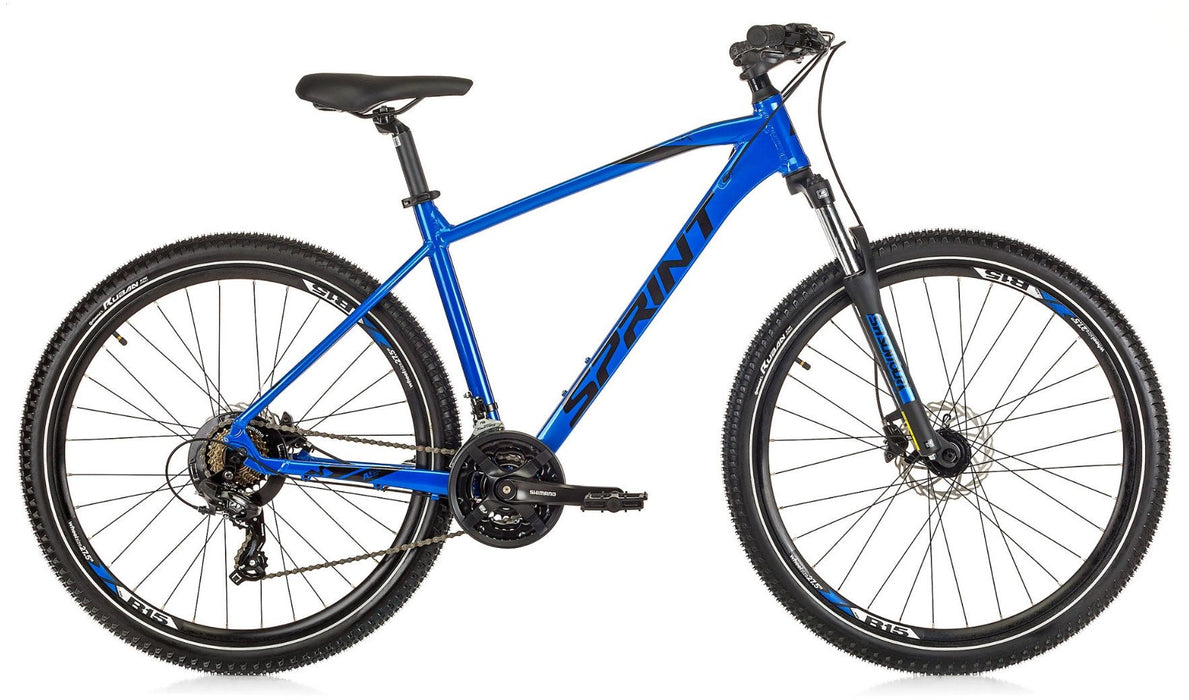 Планински велосипед Sprint - Maverick, 27.5", 400 mm, син