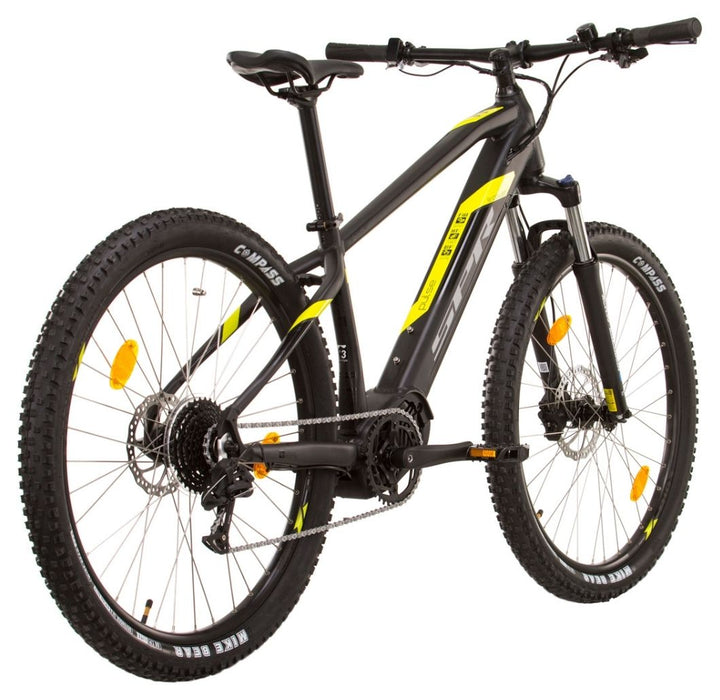 Електрически велосипед Sprint - E-MTB Pulse, 27.5'', 400 mm, черен