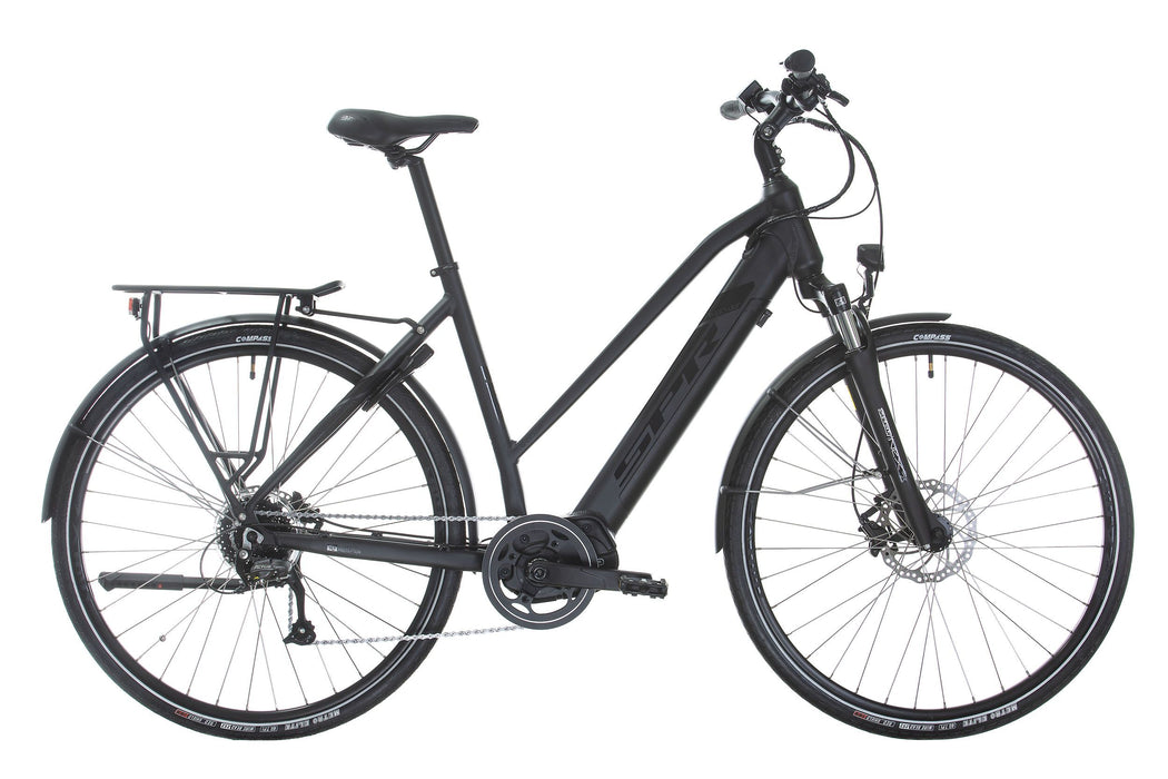 Електрически велосипед Sprint - Faster Plus Lady, 28'', 530 mm, черен мат