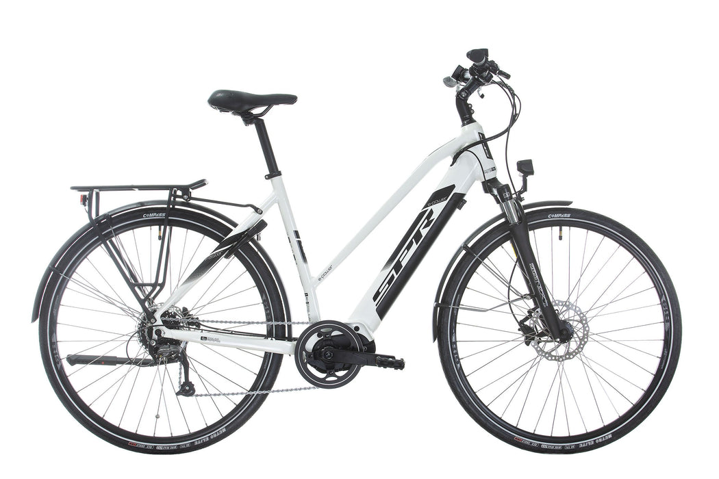 Електрически велосипед Sprint - Faster Plus Lady, 28'', 530 mm, бял