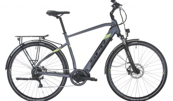 Електрически велосипед Sprint – Faster Plus Gent, 28'', 530 mm, сив