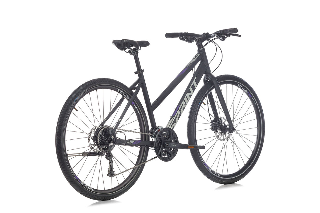Градски велосипед Sprint - Croxer Plus Lady Rigid, 28'', 440 mm, черен