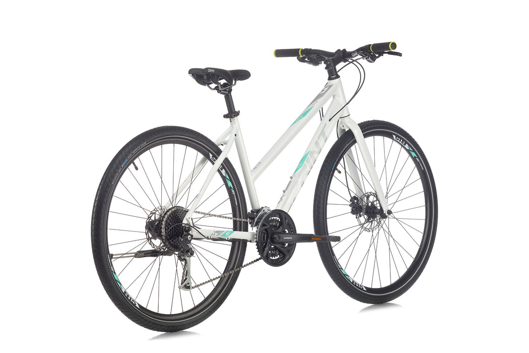 Градски велосипед Sprint - Croxer Plus Lady Rigid, 28'', 480 mm, бял/зелен